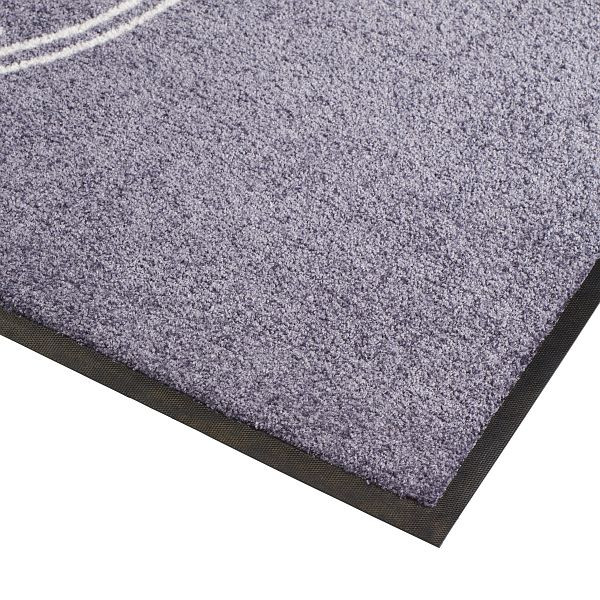 Notrax Logo Washable Logo Matten 190, Weiß, 85cm x 150cm, 190S0035WH