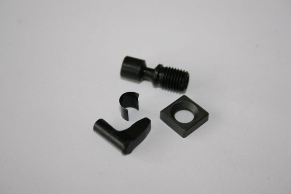 ELMAG Klemmvorrichtung 3-teilig, zu Klemmhalter PSSNR 45°, 25x25 mm, 9808970