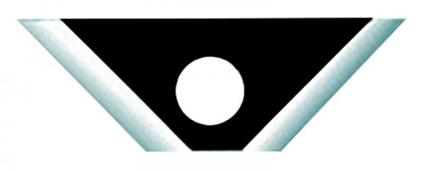 GratTec Klinge für Rückwärtsentgrater R2, GT-BR2000