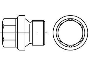 Verschlussschrauben DIN 910 A 4 M 24 x 1,5 VE=S