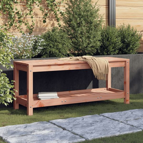 vidaXL Gartenbank 108x35x45 cm Massivholz Douglasie, 832385