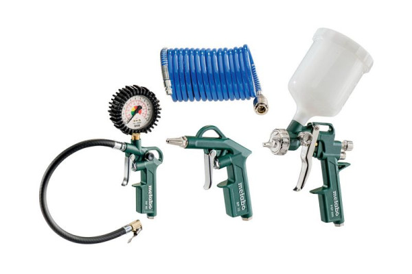 metabo Druckluft-Werkzeugset LPZ 4 Set Karton, 601585000