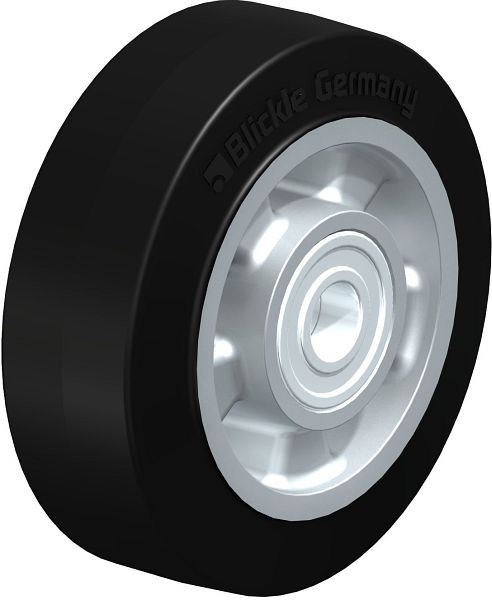 Blickle ALEV 150/20K Rad aus Elastik-Vollgummi, Schwarz, 578492
