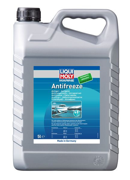 LIQUI MOLY Wirkstoffkombination Marine Antifreeze, Kanister Kunststoff, VE: 5 Liter, 25082