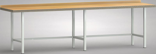 KLW Profi-Werkbank - 3000 x 700 x 905 mm L x T x H (ERGO-Version), Standard, WP302E-3000M45-X7000