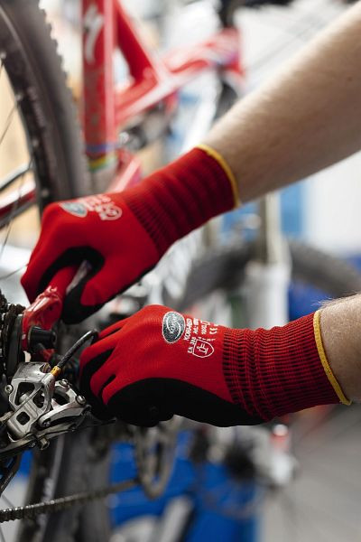 Korsar Kori rot-schwarz in Größe 7, VE: 12 Paar, 1351202007