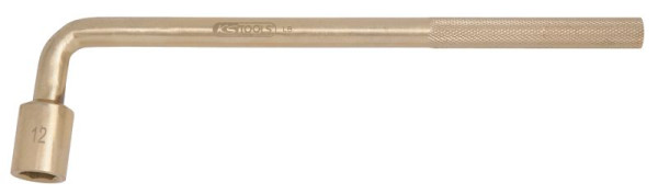 KS Tools BRONZEplus 6-kant-Steckschlüssel gewinkelt 67 mm, 963.8386