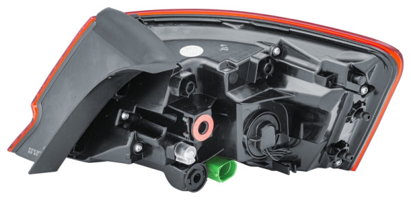 HELLA Heckleuchte, LED, äusserer Teil, für u.a. Audi A3 (8V1, 8VK), ECE, für Rechtsverkehr/für Linksverkehr, links, 2SD 012 831-031
