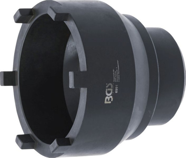 BGS Hinterachs-Nutmuttern-Schlüssel, für Mercedes-Benz, MAN 10/13 t NR7/4, SW 101 mm, 6991