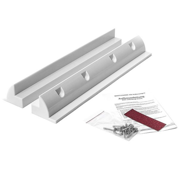 WATTSTUNDE Solarmodul Halterung HXH68/W ASA Kunststoff weiß, 201-1111