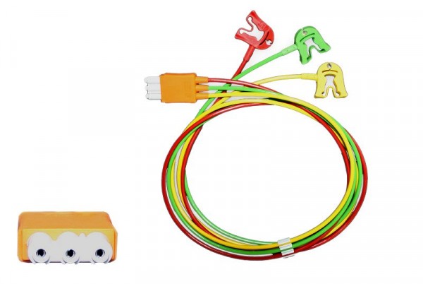 Philips 3-adrige OP-EKG-Patientenleitung mit Klammern, Original Philips HP, M1678A