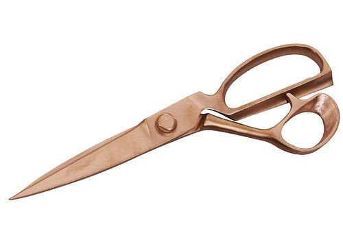 DENIOS Arbeitsschere, 225 mm, Kupfer-Beryllium, funkenfrei, für Ex-Zonen, 250378