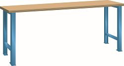 LISTA Werkbank (BxTxH) 2000x700x840mm Multiplex Farbe: Lichtblau, 78.394.010