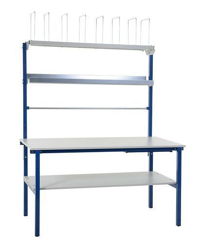 Rocholz Komplettpacktisch SYSTEM BASIC, mit Zwischenboden, 1600 x 800 x 2205 mm, 309361
