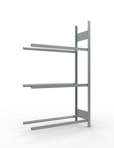 Schulte Reifenregal, Anbaufeld, 3 Lagerebenen, Fachbreite 1150 mm, 1156 x 436 x 2000 mm, 278840