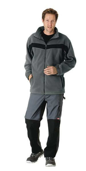 Planam Plaline Fleecejacke, schiefer/schwarz, Größe XXXL, 2566064