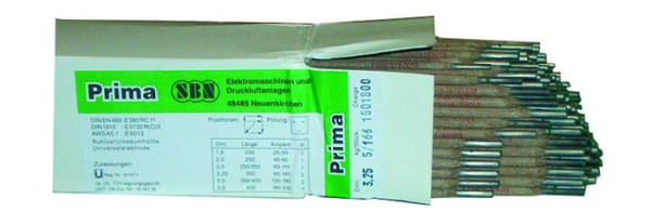 SBN Schweißelektrode 2,5 x 350 mm per Paket, 14150