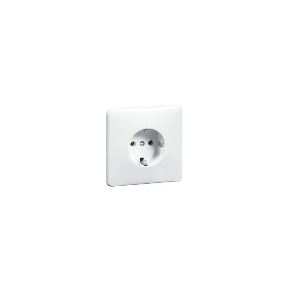 PEHA Steckdose 1f weiß glänzend STAND UP IP20 VP horizontal/vertikal D80.6511V, 120285