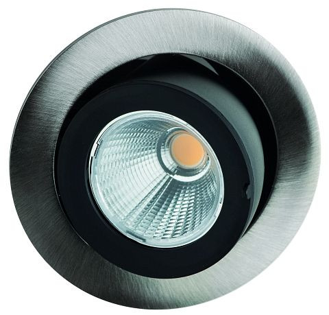rutec RINCA LED-Einbaustrahler rund ausziehbar bicolor 6,9W 350 mA 24° 3000K CRI90, LED55795WWOK