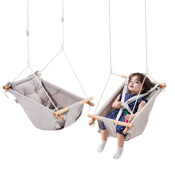VEVOR Hängemattenschaukel Hängeliege Segeltuch Babyschaukel, Outdoor Indoor, FBDCQQZYFBZYMBCRWV0