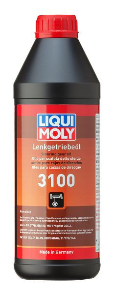 LIQUI MOLY Lenkgetriebeöl 3100, Dose Kunststoff, VE: 1 Liter, 1145