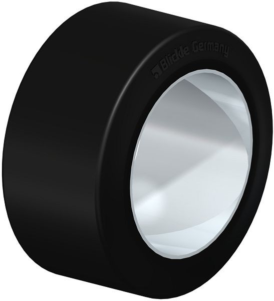 Blickle BEV 150x75/100-ZST Bandage / Reifen aus Elastik-Vollgummi, Schwarz, 255380