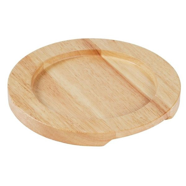 Olympia Holzbrett für Servierpfanne 18cm, Heveaholz, GJ555