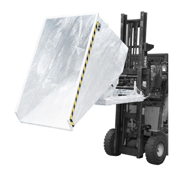 STEIN HGS Späne-Kippbehälter EXPO-E, ohne Farbe, feuerverzinkt, 1.20 m³, 1500 kg, 79398.0006