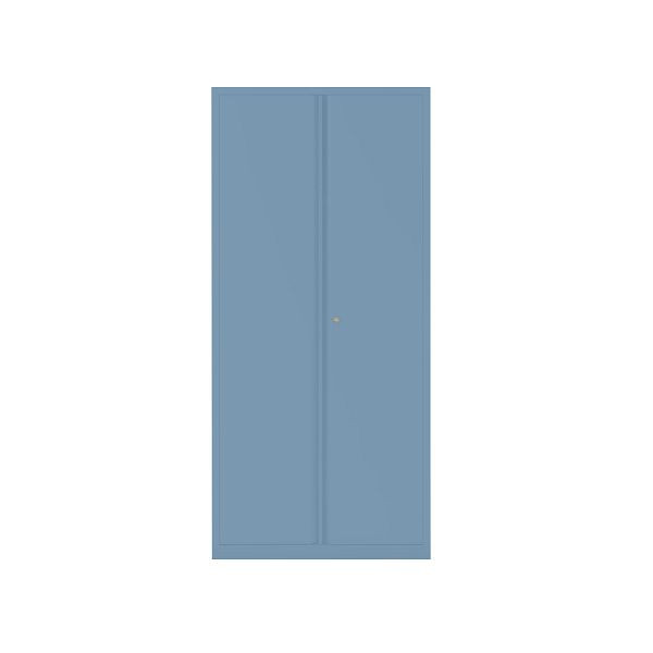 Bisley Essentials Flügeltürenschrank, Höhe 1970-1994 mm, 605 blau, YECB09194S605