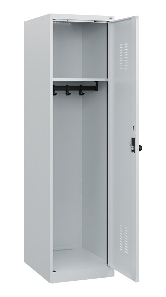 C+P Spind Evolo PLUS, 1 Abteil, 1530x400x500mm, 7035/7035, Drehriegel, 0490005-12 S10013
