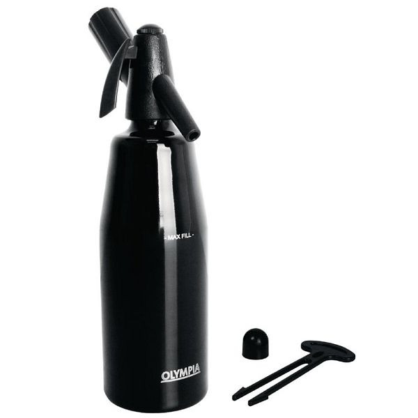 Olympia Sodasiphon 1L, zu benutzen mit CO2-Patronen, CE341