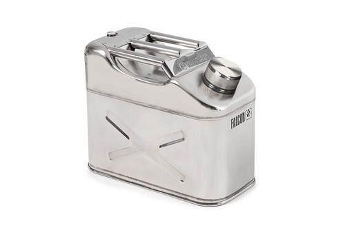 FALCON Sicherheitskanister aus Edelstahl, mit Transportzulassung, EPDM-Dichtungen, 10 Liter, 309201