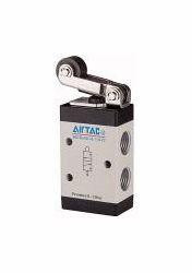 Riegler 3/2-Wegeventil, mechanisch betätigt, Rollenhebel, NC, 115957