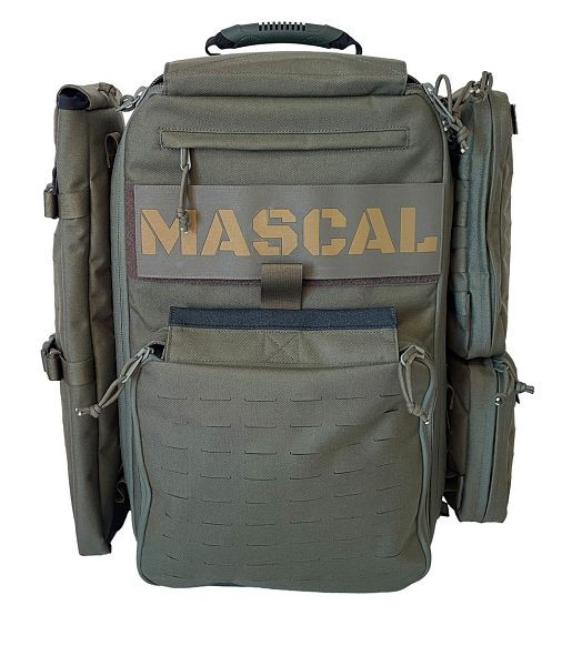 ultraMEDIC MASCAL RESPONSE PACK - Notfallrucksack zur Erstversorgung mehrerer Verletzter (MANV), oliv, SAN-5011-OL