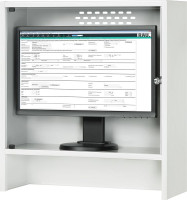 Produktbild von RAU Monitorgehäuse, B650 x T250 x H710 mm, 07-MG250-650.12 RAU Monitorgehäuse, B650 x T250 x H710 mm, 07-MG250-650.12