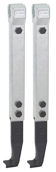 KUKKO 2 schmale Abzughaken (Paar), Hakenlänge: 400 mm, 3-401-P