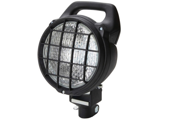 HELLA Halogen-Arbeitsscheinwerfer - Matador - 24V - Schraubanschluss/Anbau - 4-Punkt Befestigung - Nahfeldausleuchtung - offene Kabelenden, 1G4 003 470-141