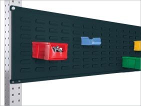 Manuflex Werkzeug-Schlitzplatte für UNIVERSAL und PROFI, Nutzhöhe = 300 mm, für Tischbreite 1000 mm, Anthrazit, ZB0071.7016