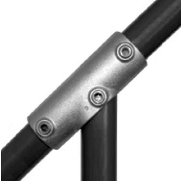 Stein HGS T - Stück lang 30°- 45°, aus Temperguss, Rohr Ø 34 mm, VE: 10 Stück, 62515.0001