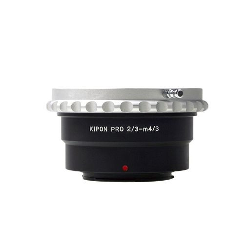 Kipon Adapter für 2/3 auf MFT, Produktfarbe: Schwarz, 1022357, 6900000002445