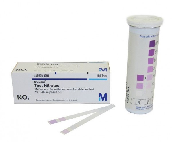 STEP Systems Merckoquant Nitrat-Teststreifen, VE: 100 Stück, 33011