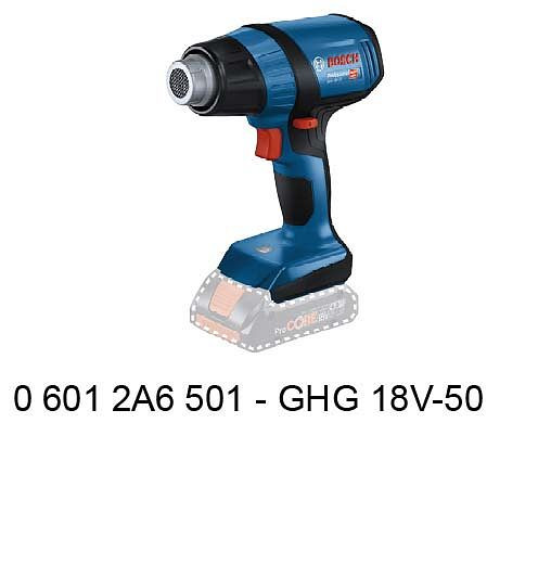 Bosch Akku-Heißluftgebläse GHG 18V-50 in L-BOXX, 06012A6501