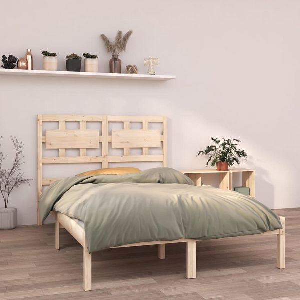 vidaXL Massivholzbett 120x190 cm, Top-Qualität, 3105635