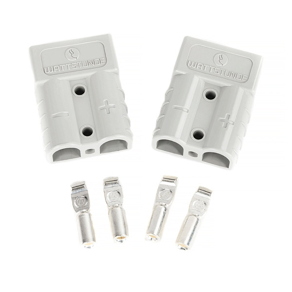 WATTSTUNDE 2 x Anderson Stecker 50A und 4 x Crimpkontakte, 902-1018