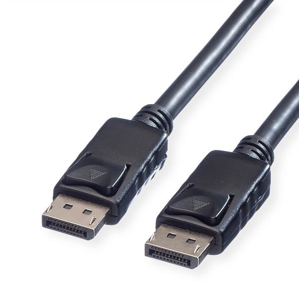ROLINE DisplayPort Kabel, DP ST - ST, schwarz, 2 m, 11.04.5602