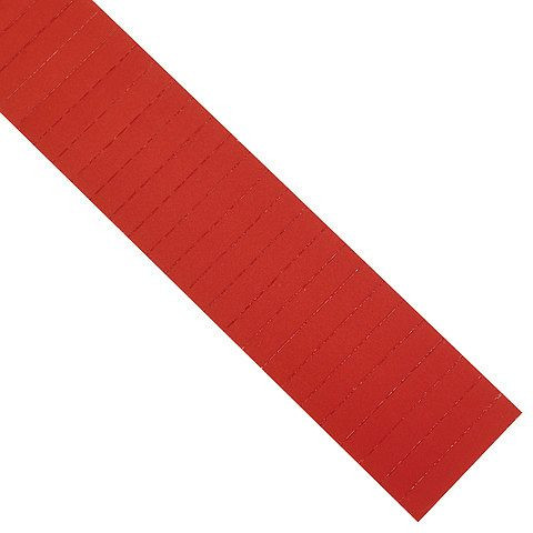 Magnetoplan ferrocard-Etiketten, Farbe: rot, Größe: 80 x 15 mm, VE: 115 Stück, 1286706