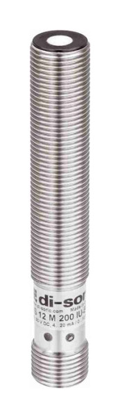 di-soric US 12 M 200 IU-B4 Ultraschallsensor, digital, analog (mittels IO-Link), Reichweite 20-200 mm, 212882