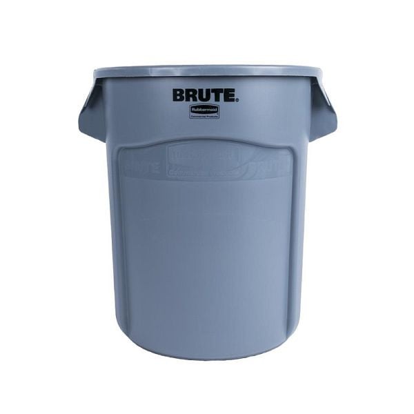 Rubbermaid BRUTE Abfalleimer grau 75L, integrierte Griffe, L638