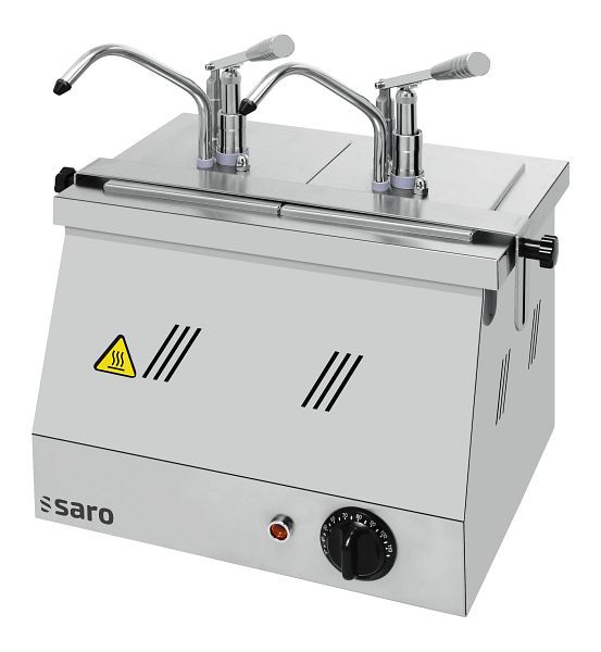 Saro Bainmarie 2X1/6 GN 200 mit Dispenser BM-0216, 421-2505