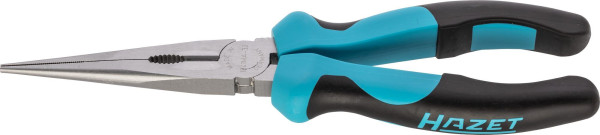 Hazet Flachrund-Zange, Norm: DIN ISO 5745, Oberfläche: poliert, gestrahlt, Gesamtlänge: 205 mm, 1841MA-33